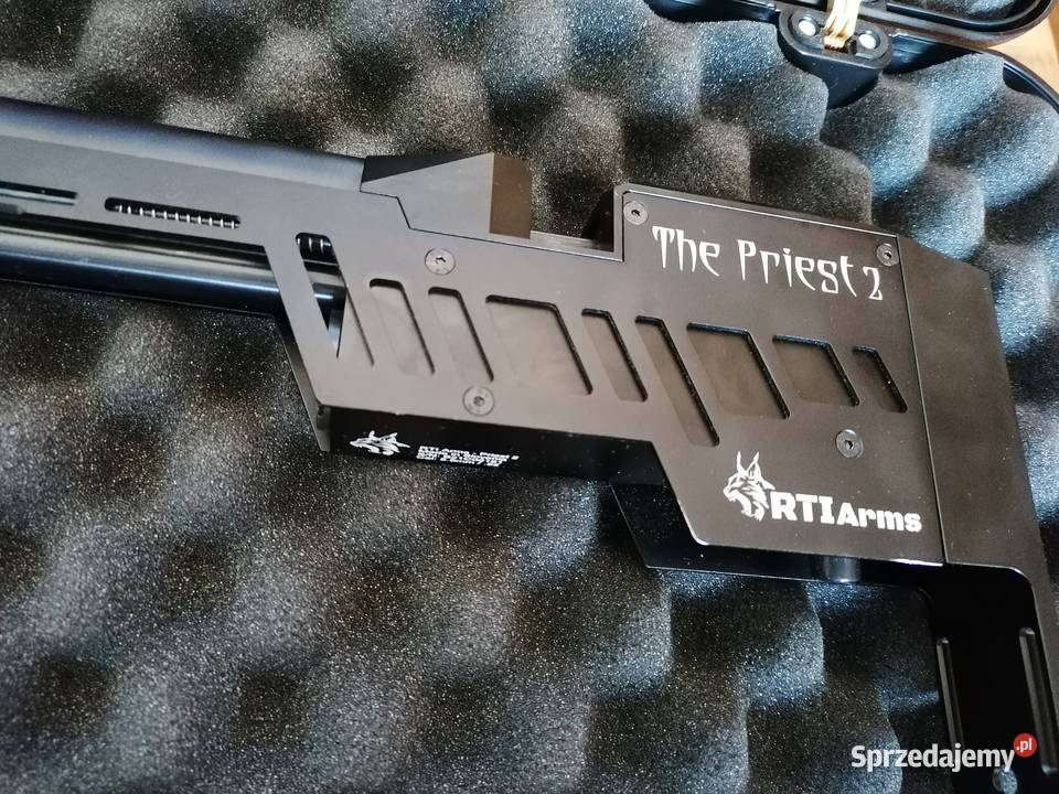 Wiatrówka PCP RTI PRIEST 2 Black 55 Sport i Wypoczynek Ruda Śląska sprzedam