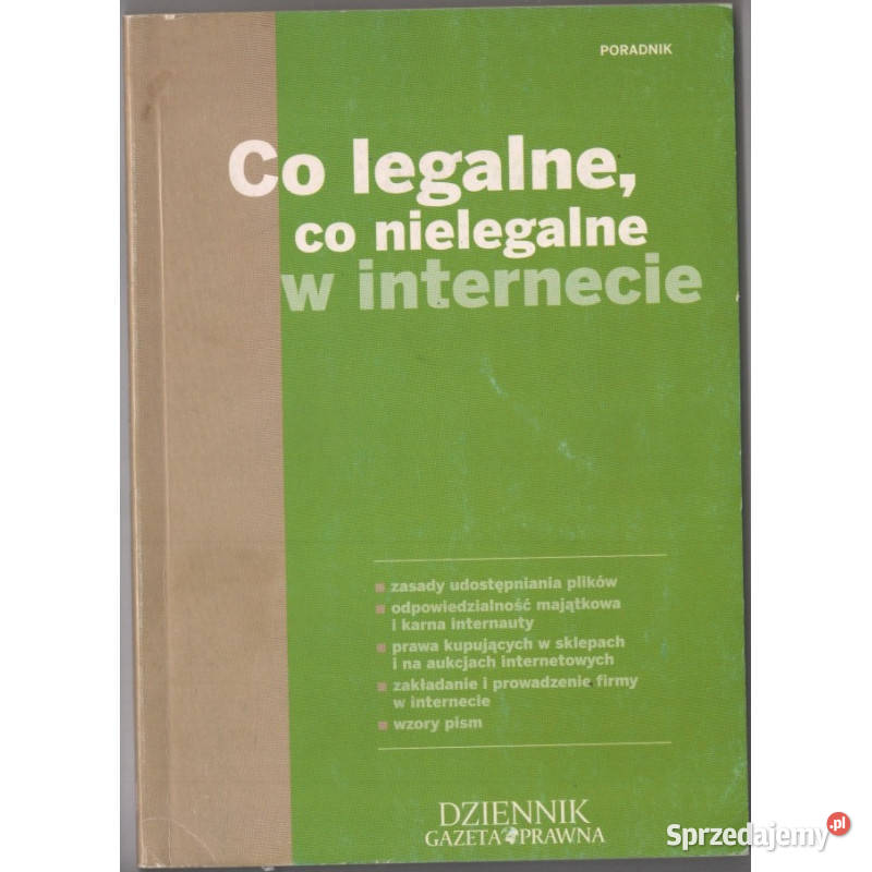 Co legalne co nielegalne w internecie