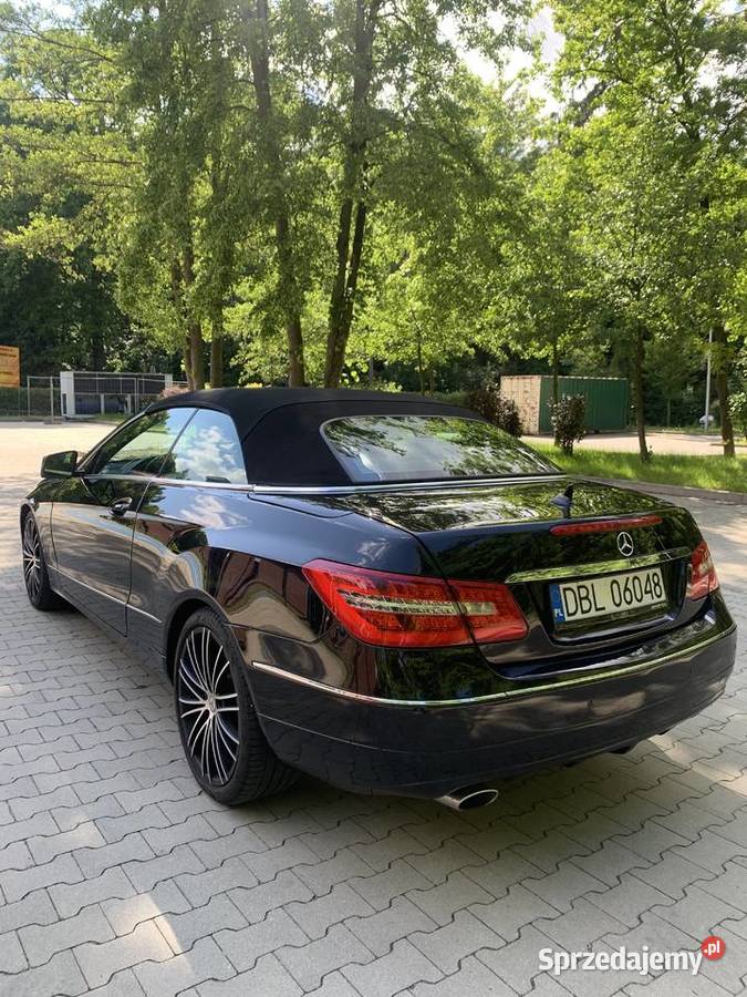 Mercedes E 250 CDI Cabrio dolnośląskie Bolesławiec