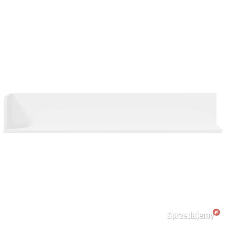 Półki ścienne 2 białe 100x165x165 WM860040 Warszawa