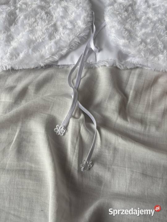 Komunijna sukienka z futerkiem Rozmiar 128 małopolskie