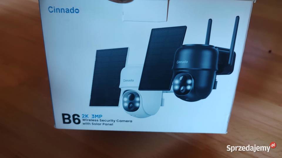 Kamera Solarna WiFi Cinnado B6 2K Książ Wielkopolski