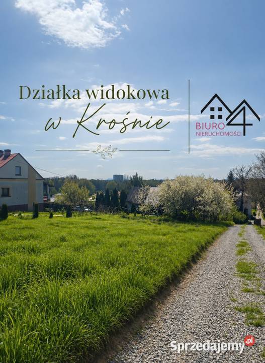 DZIAŁKA 878 M2SPOKOJNA OKOLICA KROSNA 59m podkarpackie