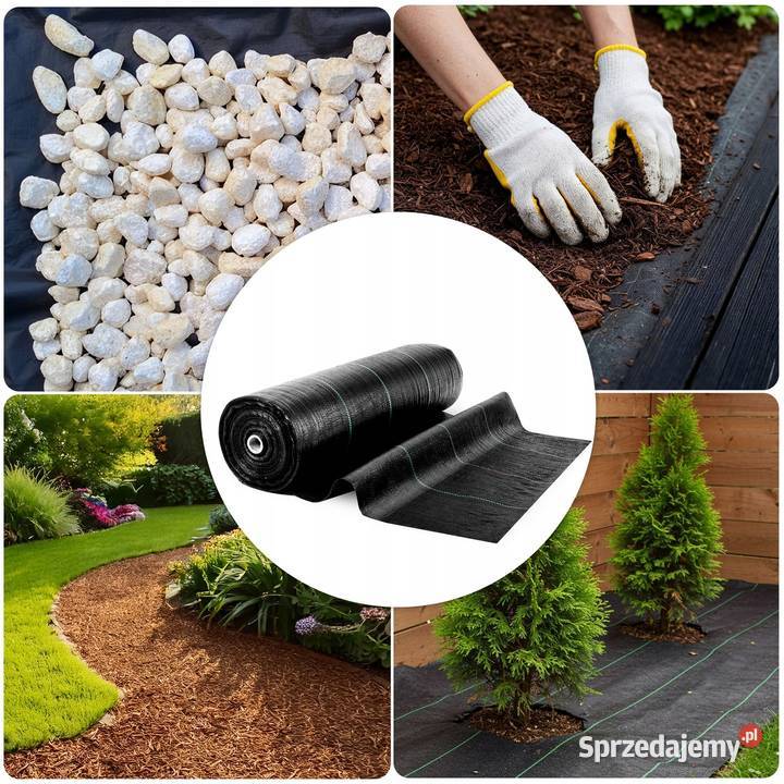 AGROTKANINA 90G NA CHWASTY UV GRUBA CZARNA MOCNA Wrociszów Dolny