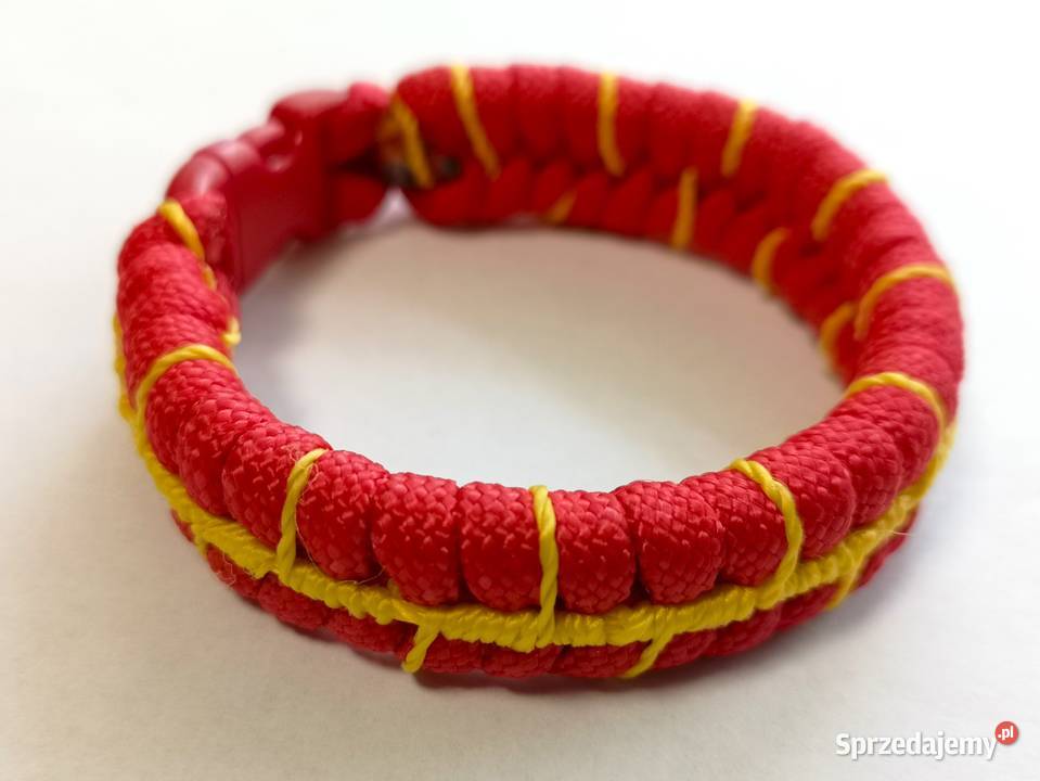 Bransoletka z paracordu splot Barbed Wire świętokrzyskie Kielce