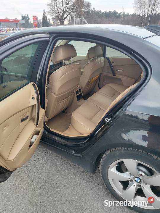 BMW e60 44v8 gaz 2004r bogato wyposażona automatyczna Siennica Nadolna sprzedam