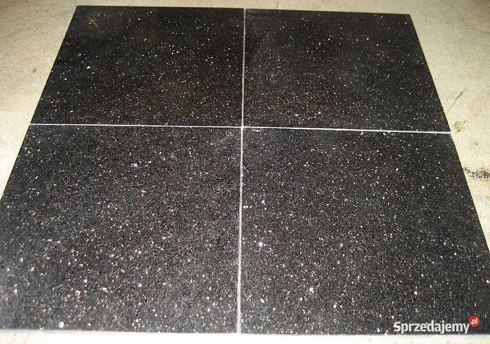 Płytki granitowe STAR GALAXY 305x301x1 poler Płytki i fugi Przemyśl
