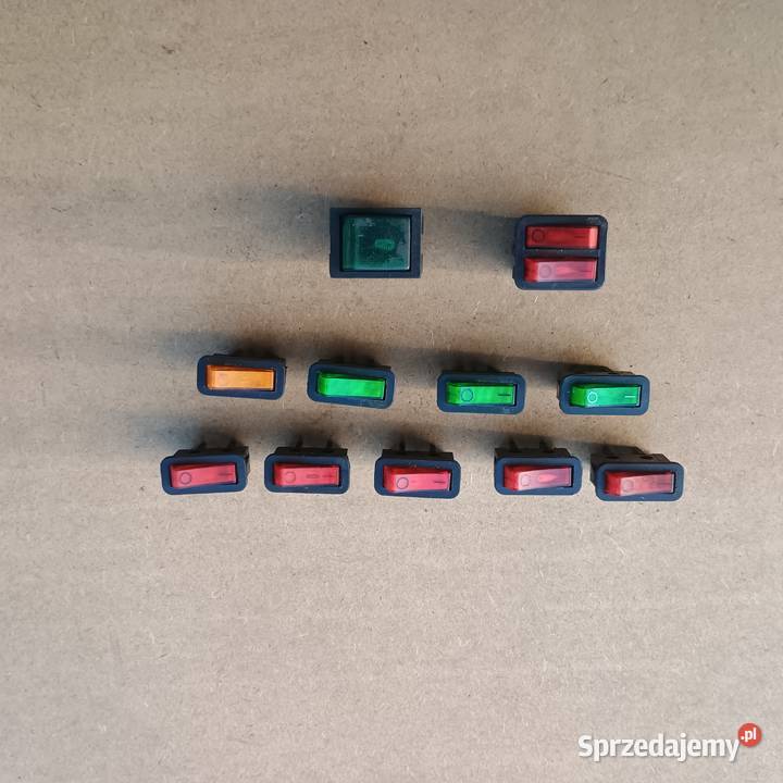 Osprzęt elektryczny różny przyciski łaczniki Chrzanów