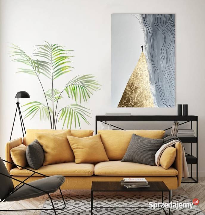 Ślad obraz akrylowy na płótnie 100x70 artystki A Katowice sprzedam