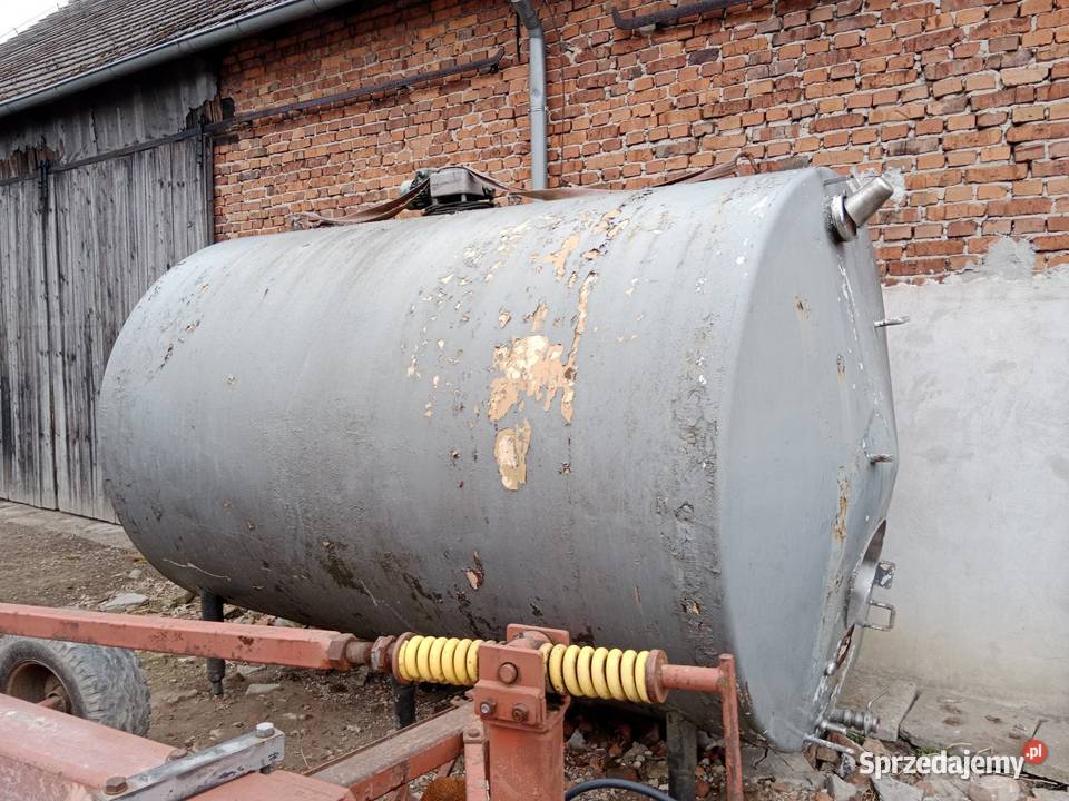 Zbiornik 10000L nierdzewny izolowany z Rolnictwo Opole