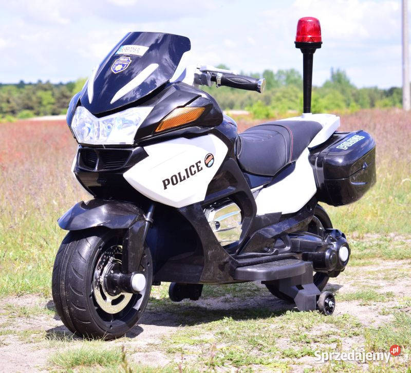 Motorek na akumulator POLICJA super szybki Myszków sprzedam