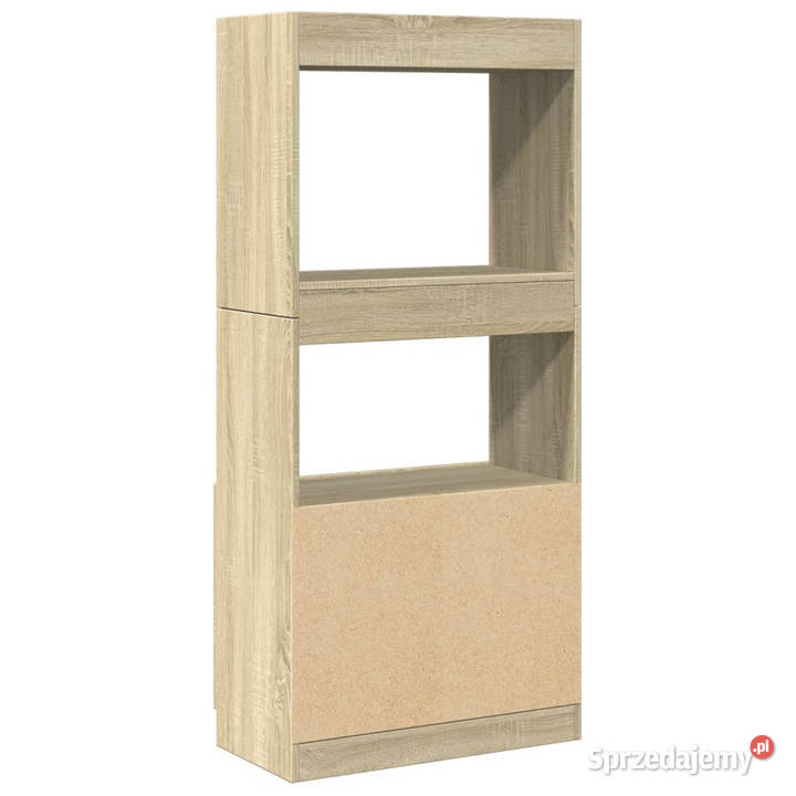 Wysoka szafka dąb sonoma 63x33x140 materiał Warszawa