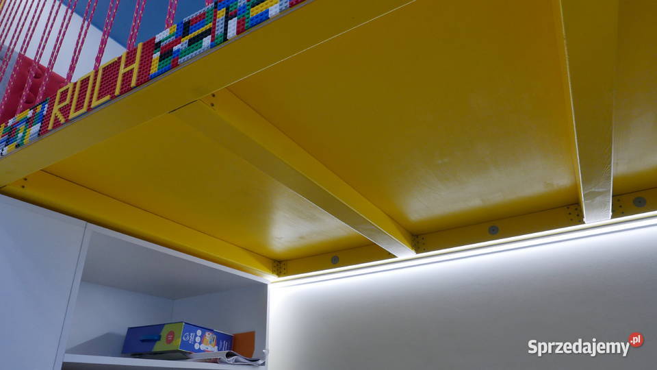 Drewniana antresola w stylu LEGO na wymiar