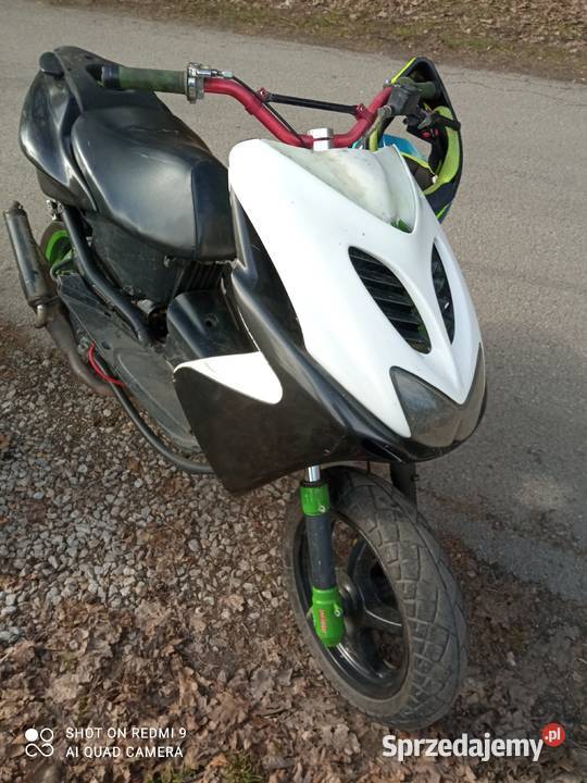 Yamaha Aerox wymiana za supermoto 50