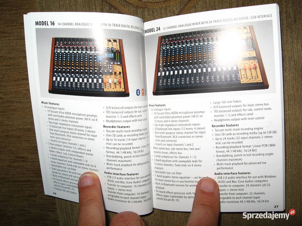 TASCAM Pocket Guide 2020 Catalog katalog Sprzęt estradowy, studyjny i DJ-ski Kępice sprzedam