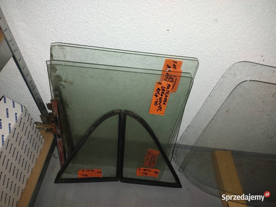 Szyba przód tył boczne fiat 125p klasyk 1970 Olesno