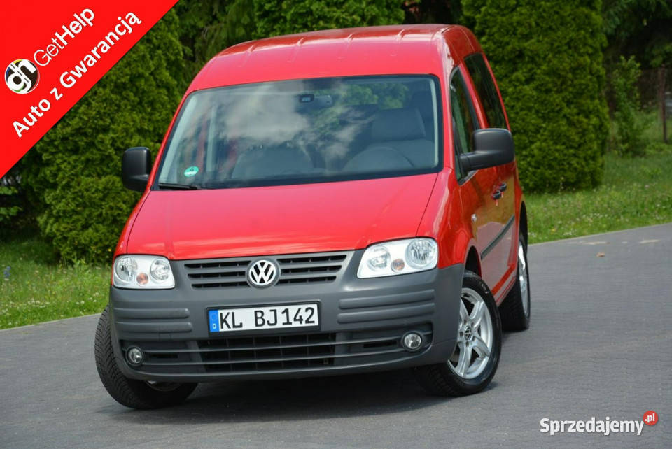 Volkswagen Caddy 14MPI Maxi Life Klimatronic z światła przeciwmgielne Ostrów Mazowiecka