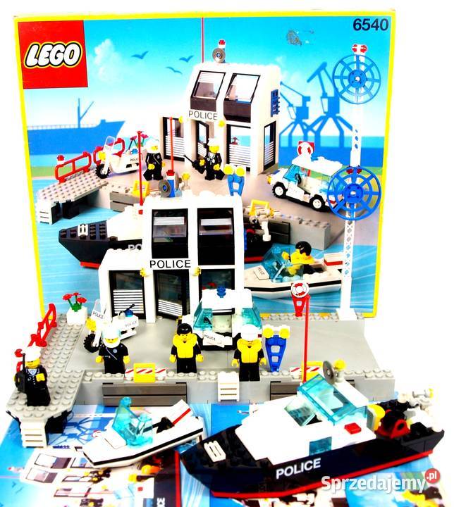 Zestaw LEGO Classic Town 6540 Pier Police Lata Klocki