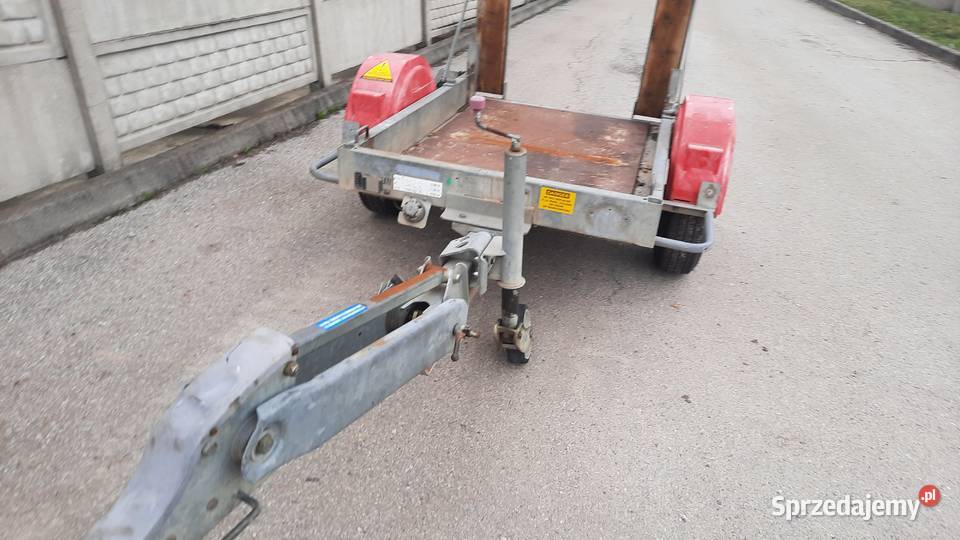 Przyczepa Laweta pod mini koparkę Ładowność 1000 Chrzanów