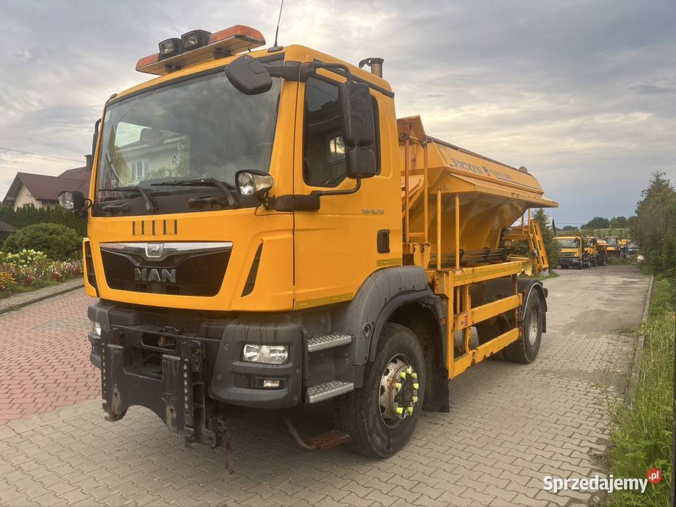 MAN TGM 18250 4x4BB Piaskarka Solarka econ 2014 Ropczyce