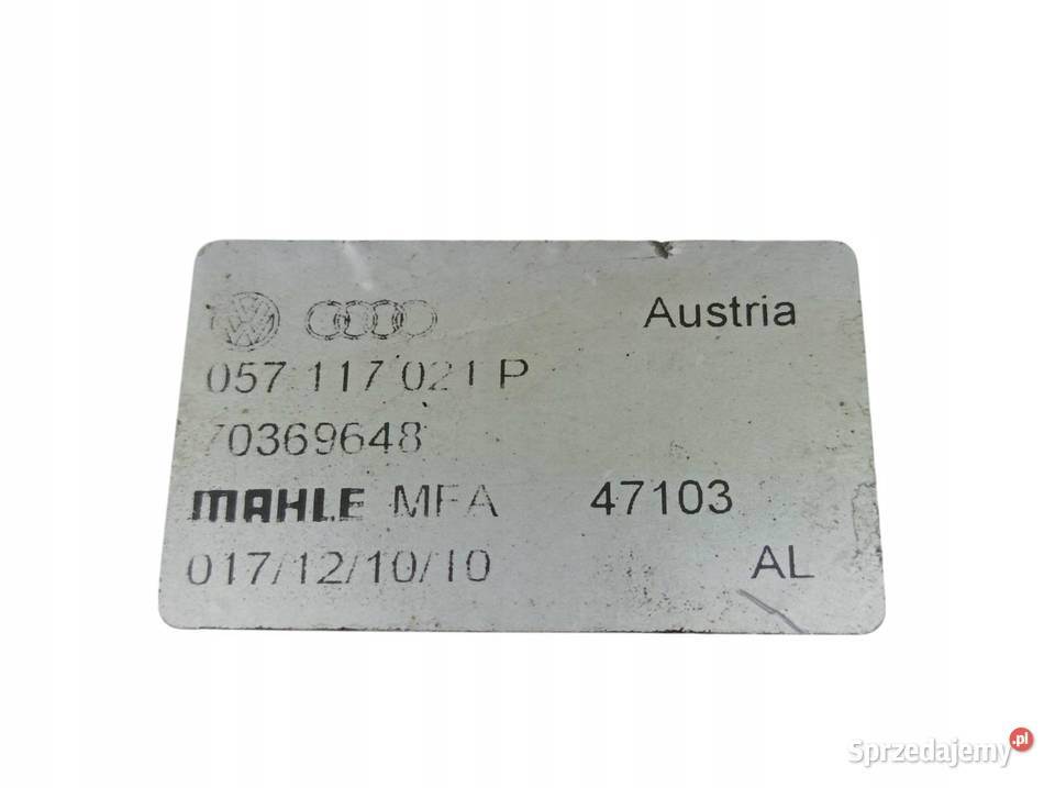 CHŁODNICA OLEJU 057117021P 42 TDI V8 Audi A8 III