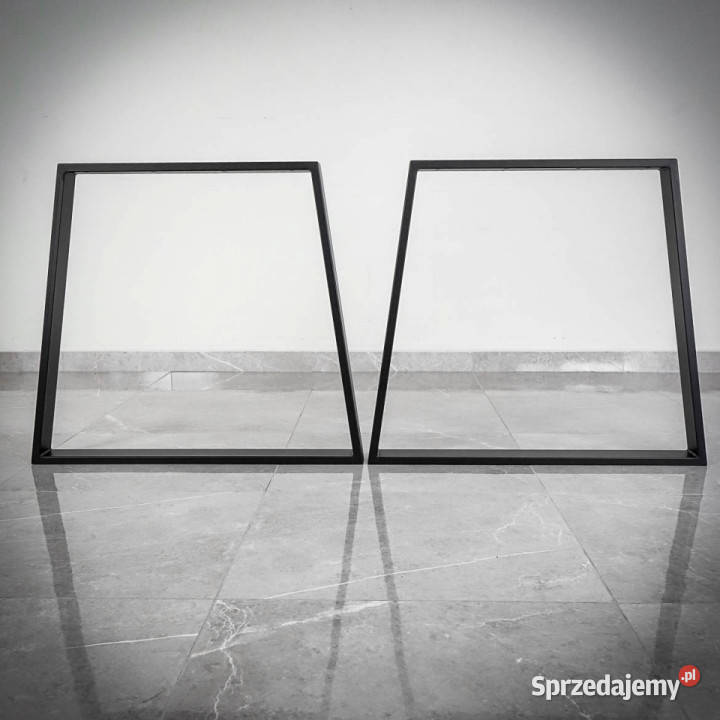 Noga TRAPEZ 80x71 CZARNA 71cm Chmielnik