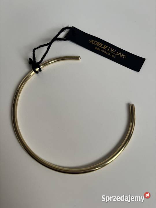 Mot Choker Adele Dejak pozłacane Bydgoszcz