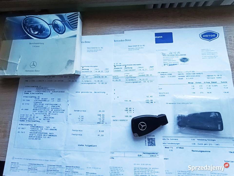 Mercedes W211 E220 CDI komfortowy w trasie Kolonowskie