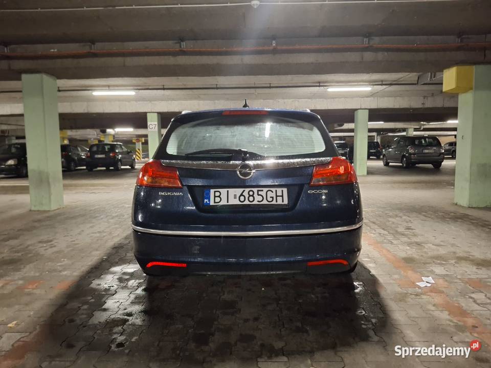 Opel Insignia z LPG 2 komplety opon zadbany 210812km Białystok