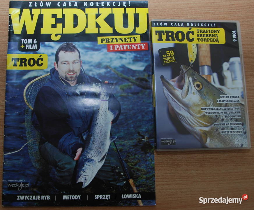 Wędkuj Przynęty i patenty Tom 6 film Troć Warszawa