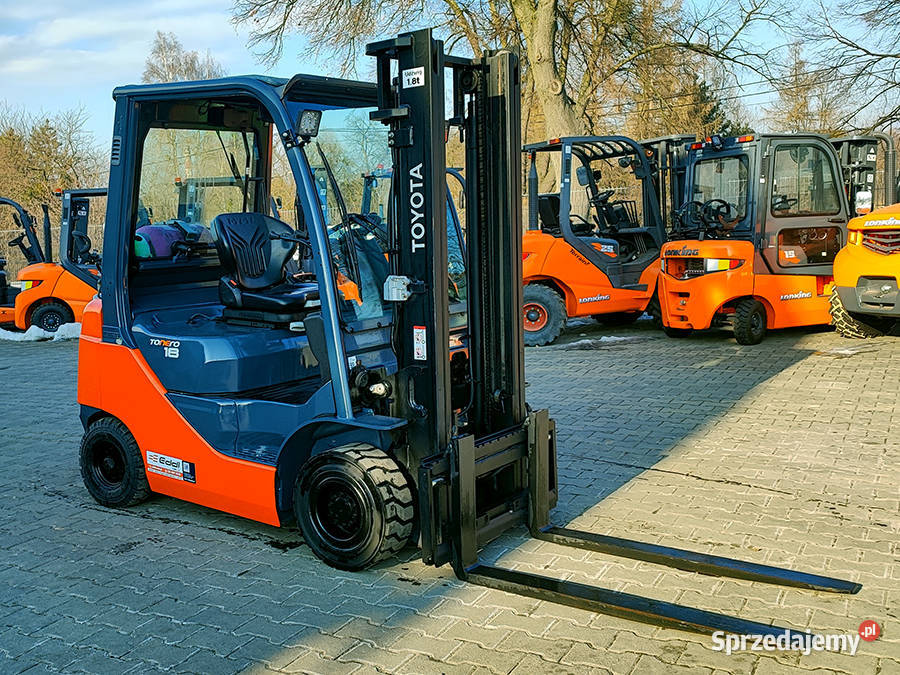 Wózek widłowy Toyota 028FGF18 18 tony duplex 33 Kęty