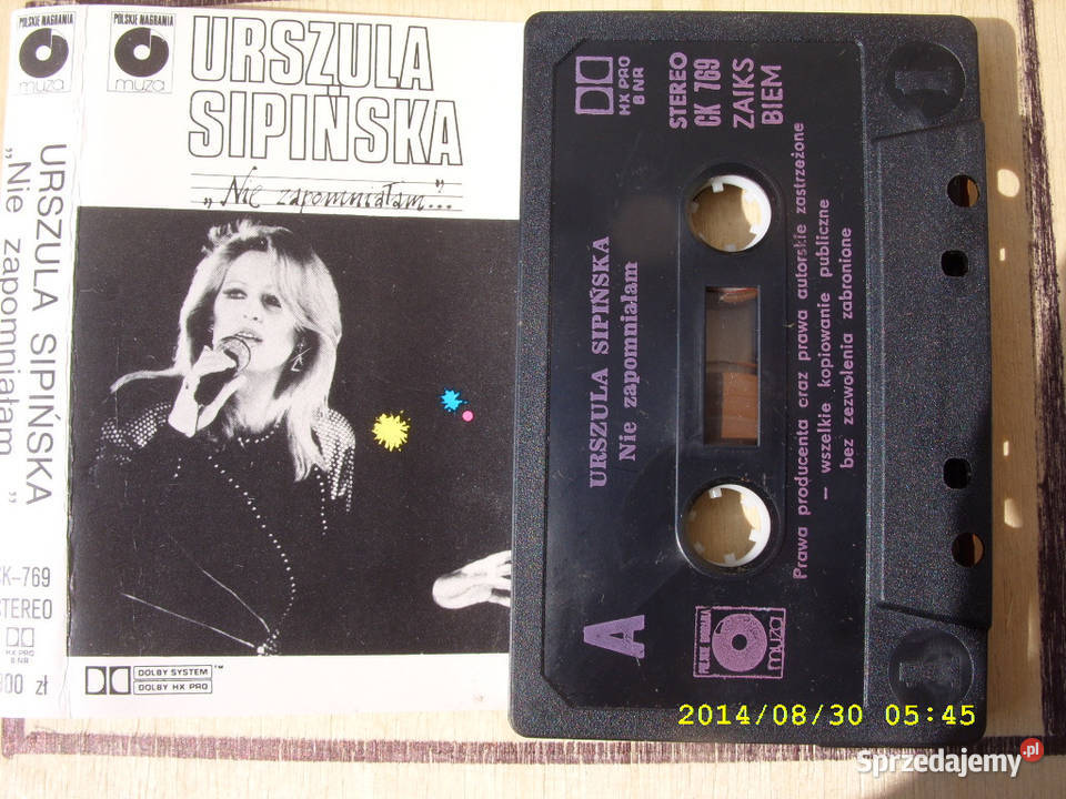 Ballada POP URSZULA SIPINSKA3 kasety Płyty i kasety Wołów