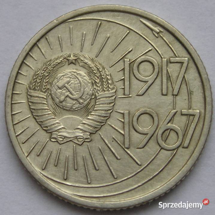 ZSRR ROSJA 10 KOPIEJEK 1967 ROCZNICA REWOLUCJI Łódź