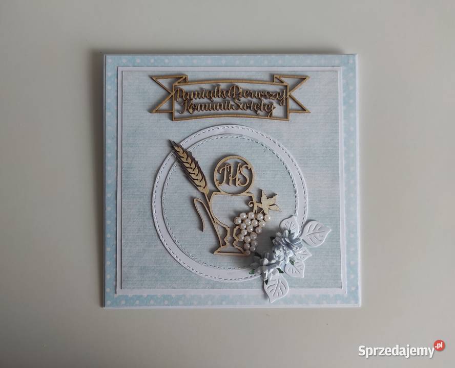 Kartka okolicznościowa ręcznie robiona na łódzkie Łódź