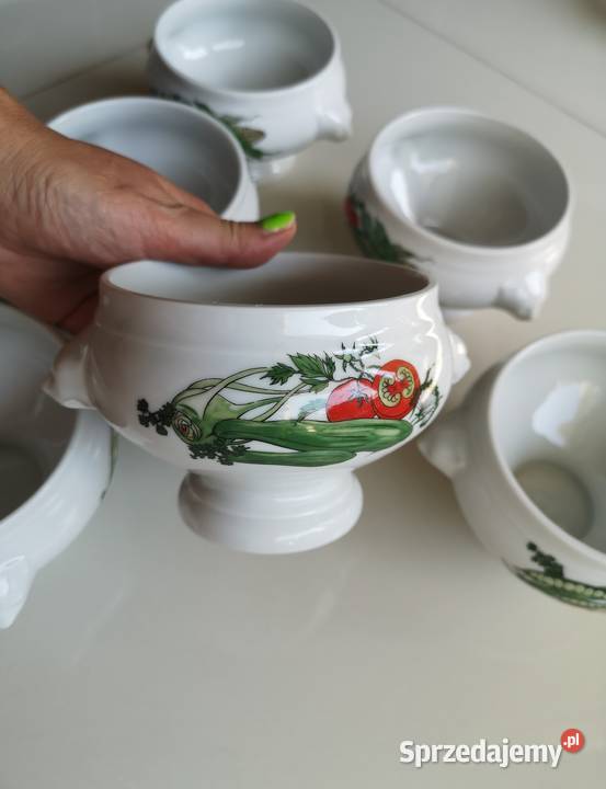 Bulionówki porcelanowe Seltmann Weiden vintage Toruń