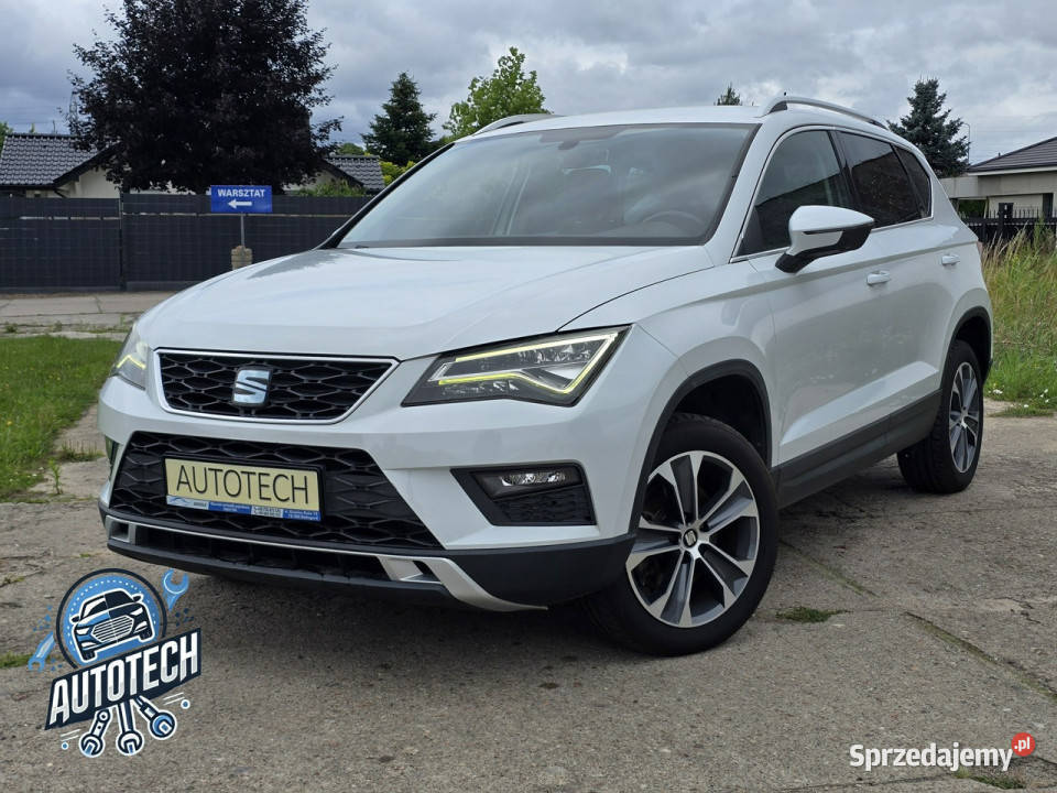 Seat Ateca slicznyzadbanyLedkamera aluminiowe felgi Białogard