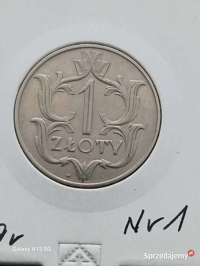 1 Złoty 1929 r 1 Konin sprzedam