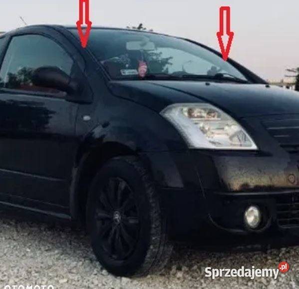 Listwa szyby Citroen C2 listwa słupka