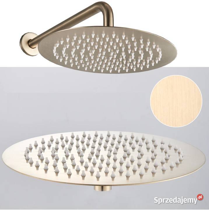 Prysznic Shawa 1 owalny 25 10inch złoty Katowice