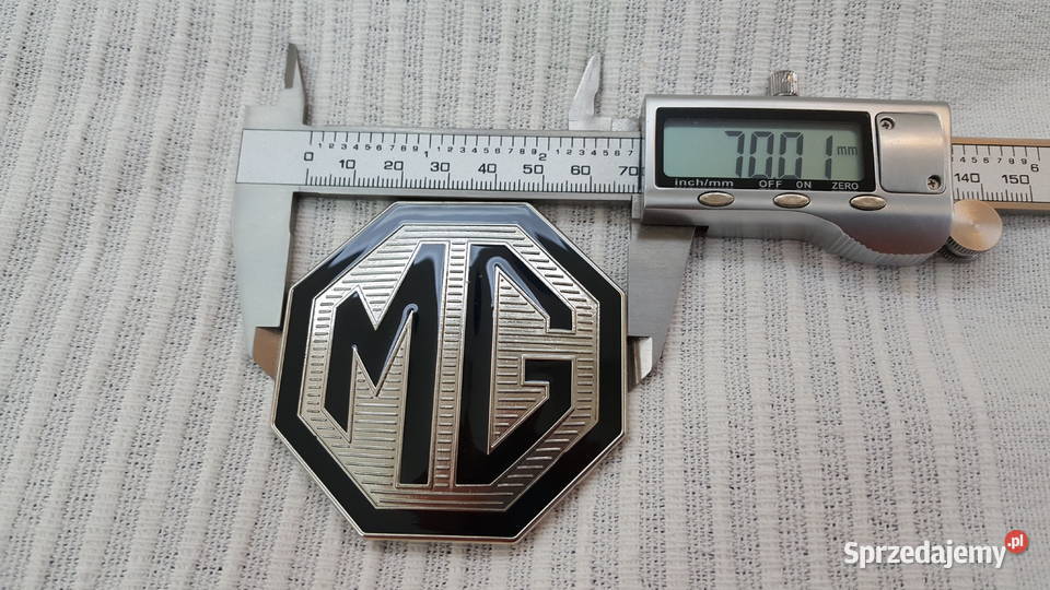MG TF EMBLEMAT ZNACZEK LOGO GRILL KLAPA 70mm Poznań