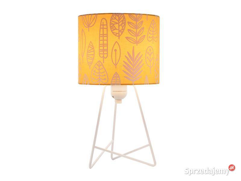 Paulmann Lampka nocna stołowa biurkowa Żółty odcienie żółtego Białystok