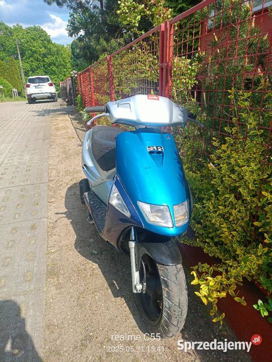 Skuter Aprilia sr50 50cc 2t uszkodzony Skrzynia biegów bezstopniowa Starogard Gdański sprzedam