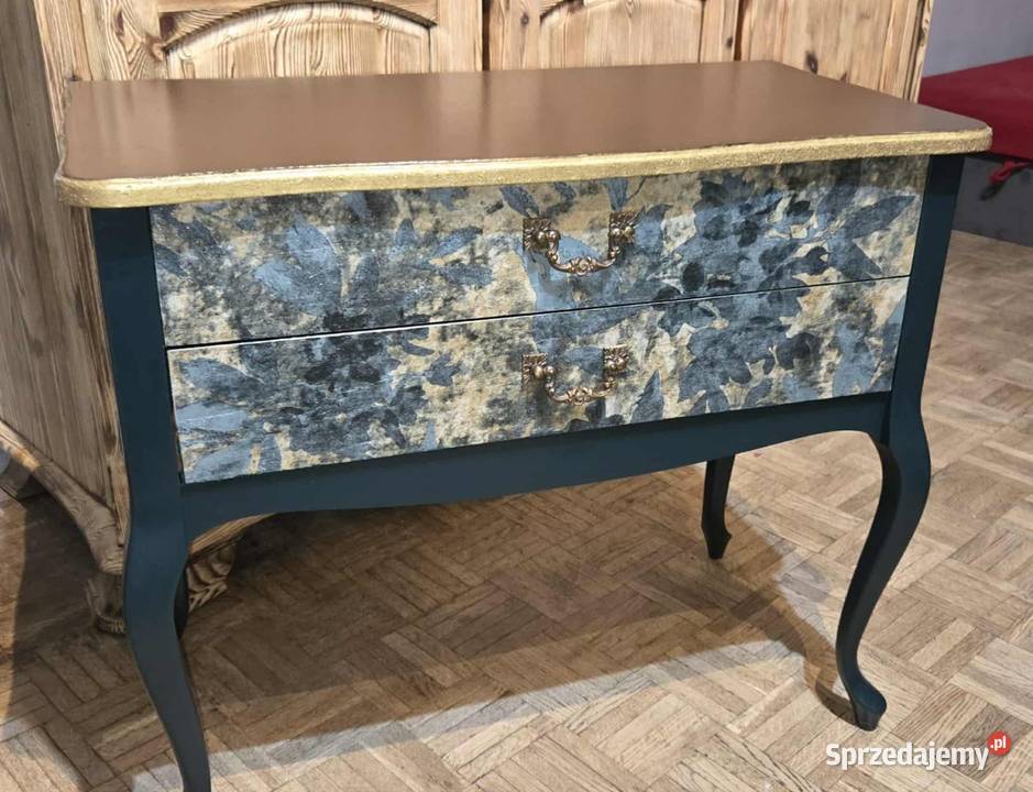 Odnowiona komoda w stylu francuskim Łódź