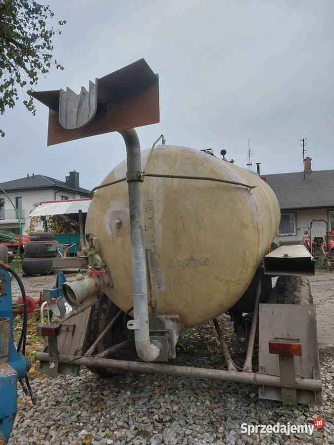 Beczkowóz beczka asenizacyjna fortschridt hts