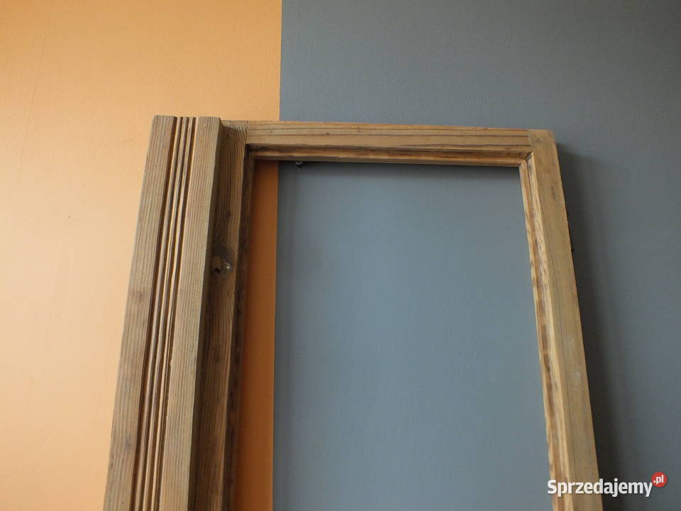 Stare okna drewnianeokoło 1930 proste ładne Bielawa