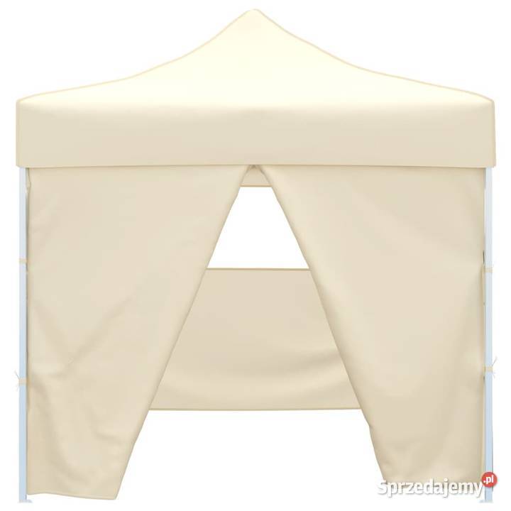 vidaXL Kremowy składany namiot 3 x 3 m z 4 Pozostałe Warszawa