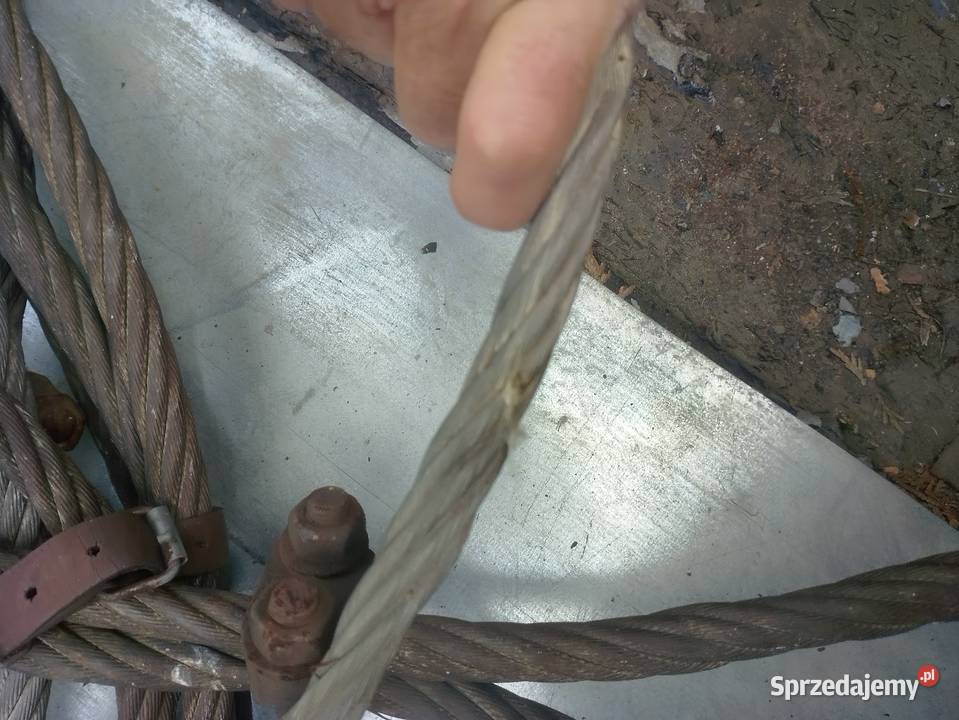 Liny 20 mm znakami stare zabytkowe