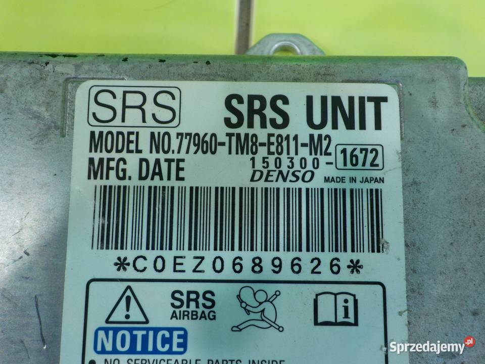 HONDA INSIGHT II 13 IMA 10r 5D modul sensor Wyposażenie elektryczne mazowieckie