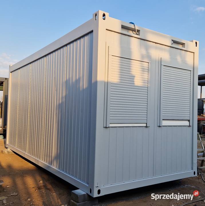 KONTENER BIUROWY z roletami Wynajmę Pozostałe Somianka-Parcele