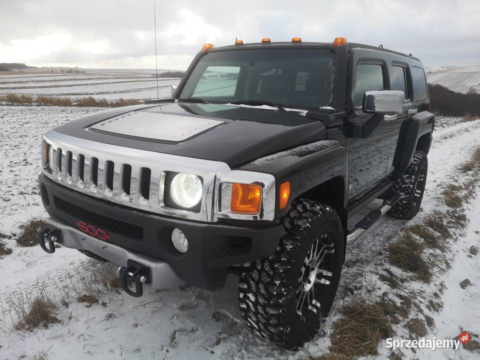 Hummer h3 35 benzyna ładny wygląd duże koła czujnik deszczu Wolbrom